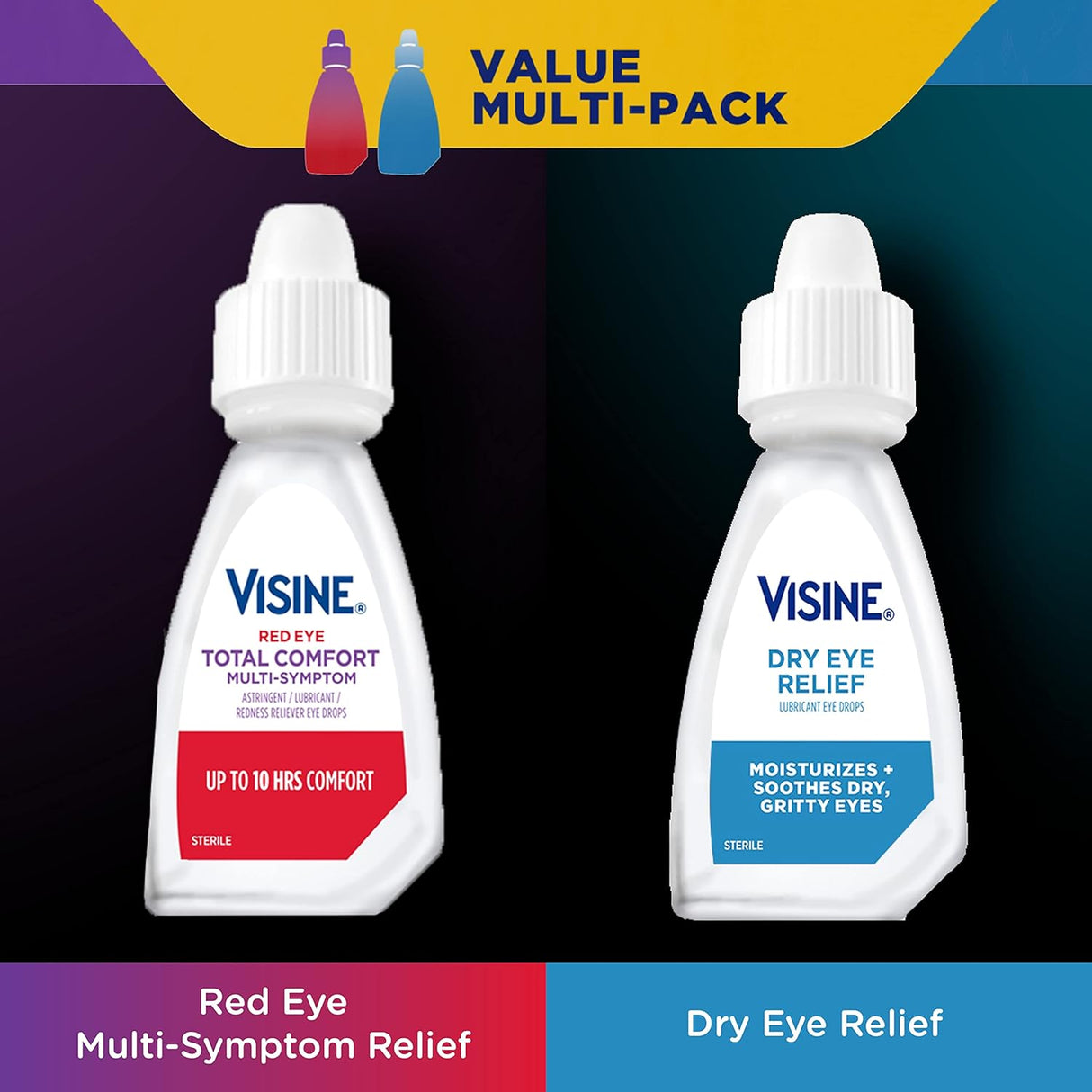 Suplemento Eye Relief Lubricante Gotas para los ojo 2 pack
