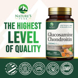 Suplemento de Glucosamina y Condroitina - Soporte Articular 60 Caps
