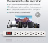 PLUGTUL pack 2 protectores de sobretensiones con 6 tomas
