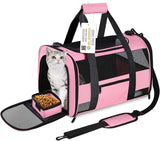 Transportín Suave Oeko-TEX para Gato y Perro Pequeño, TSA