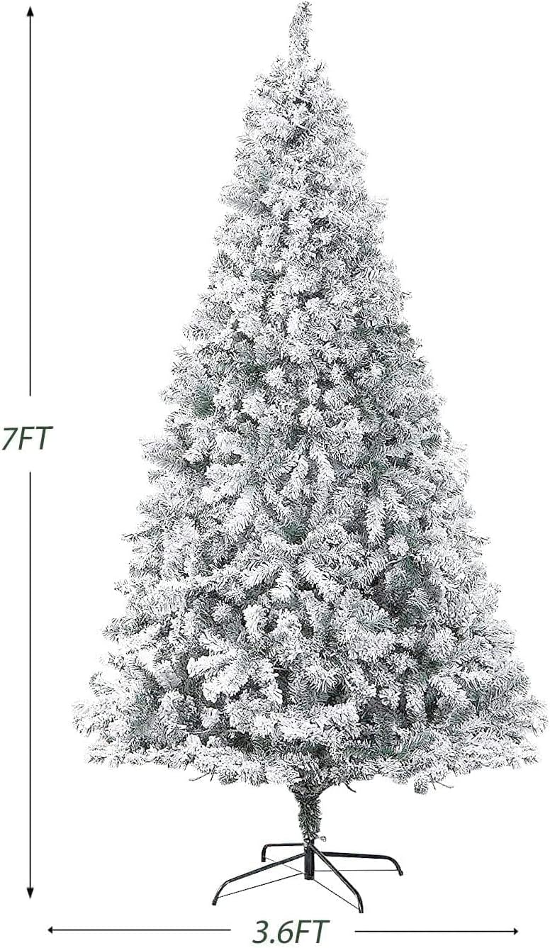 Árbol de Navidad Artificial Oakmont 7 FT, 1000 Puntas, PVC