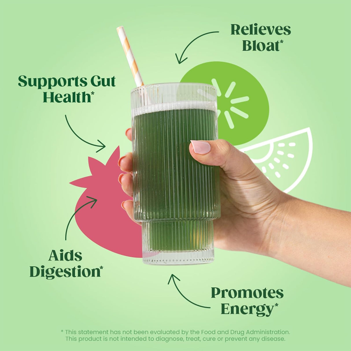 Suplemento Bloom Nutrition Greens and Superfoods Fresa Kiwi