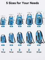 bolso ligero con funda para teléfono sumergible