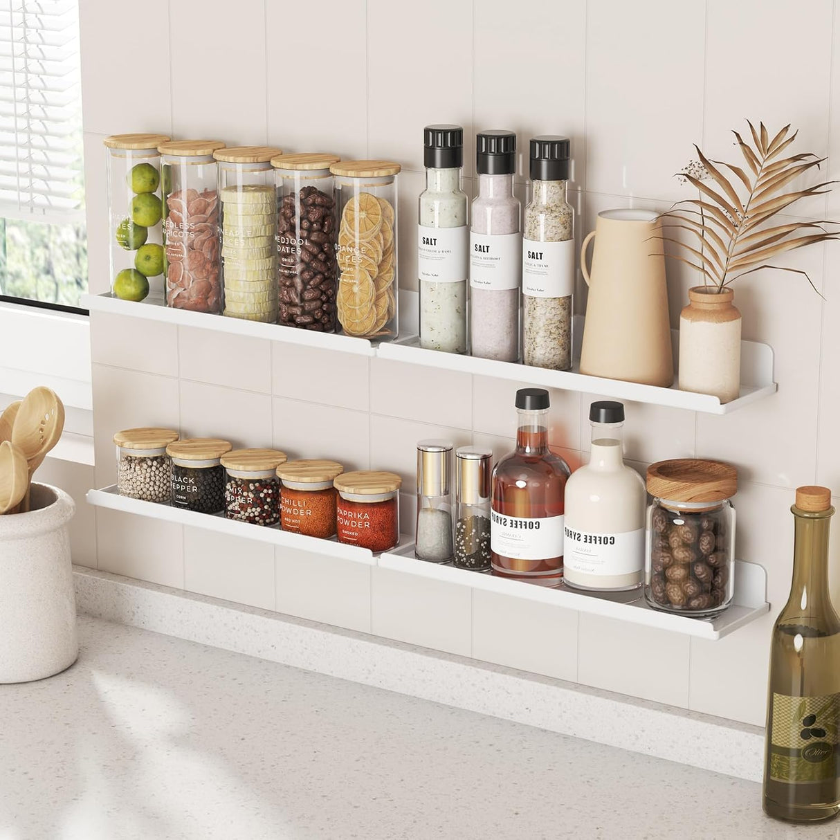 Estantes Flotantes Lifewit 15 Acrílico 6 Pack para Decorar