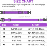 Collar Reflectante para Perros Joytale, Neopreno Ajustable M