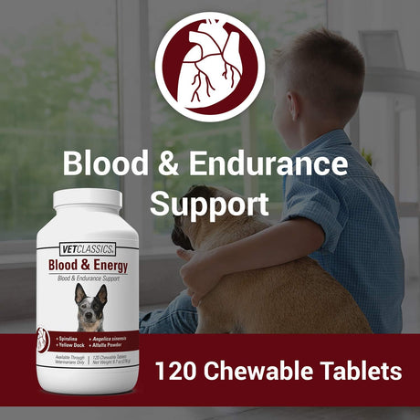 Vitaminas Soporte de sangre y energía para perros