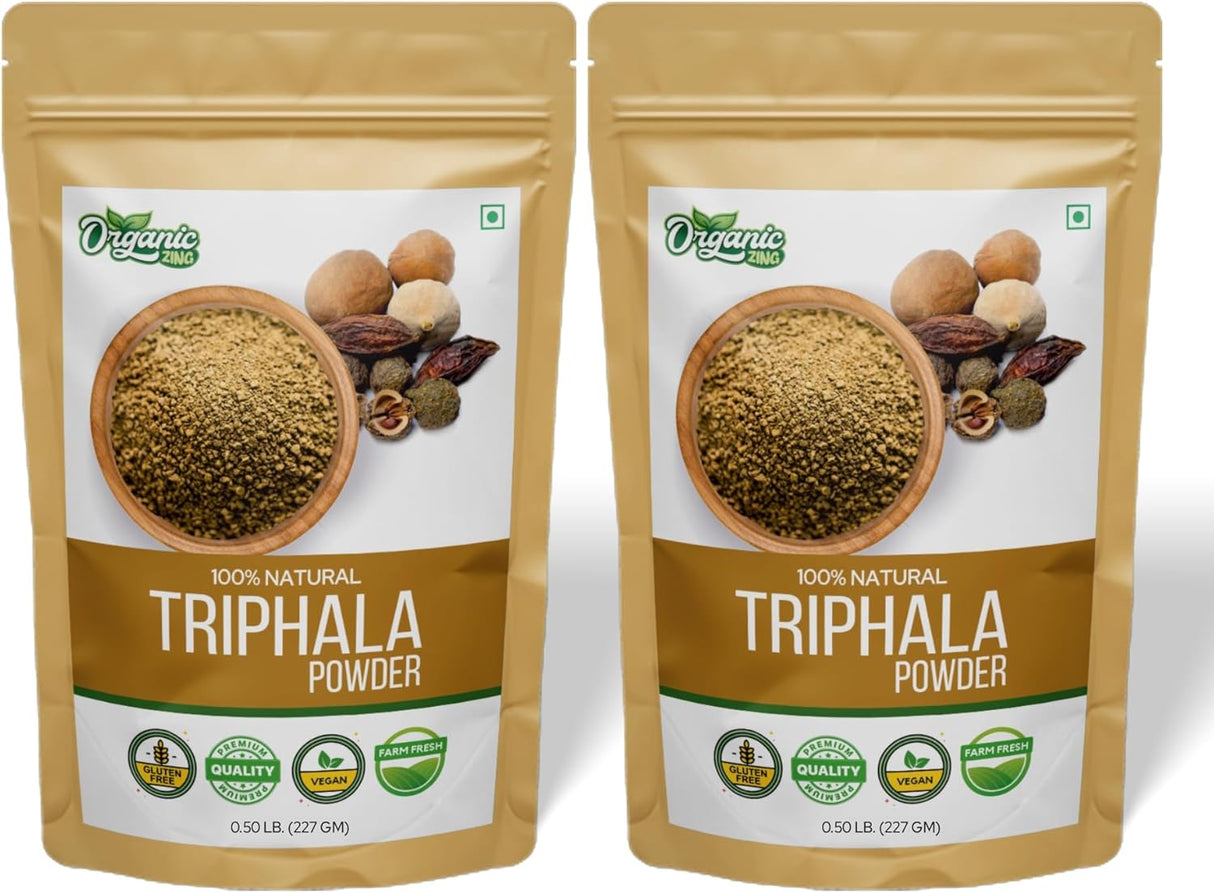 Suplemento Triphala Polvo (227 Gm) Paquete de 2 Orgánicos