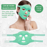 Máscara facial bolsas debajo de los ojos ojeras hinchadas
