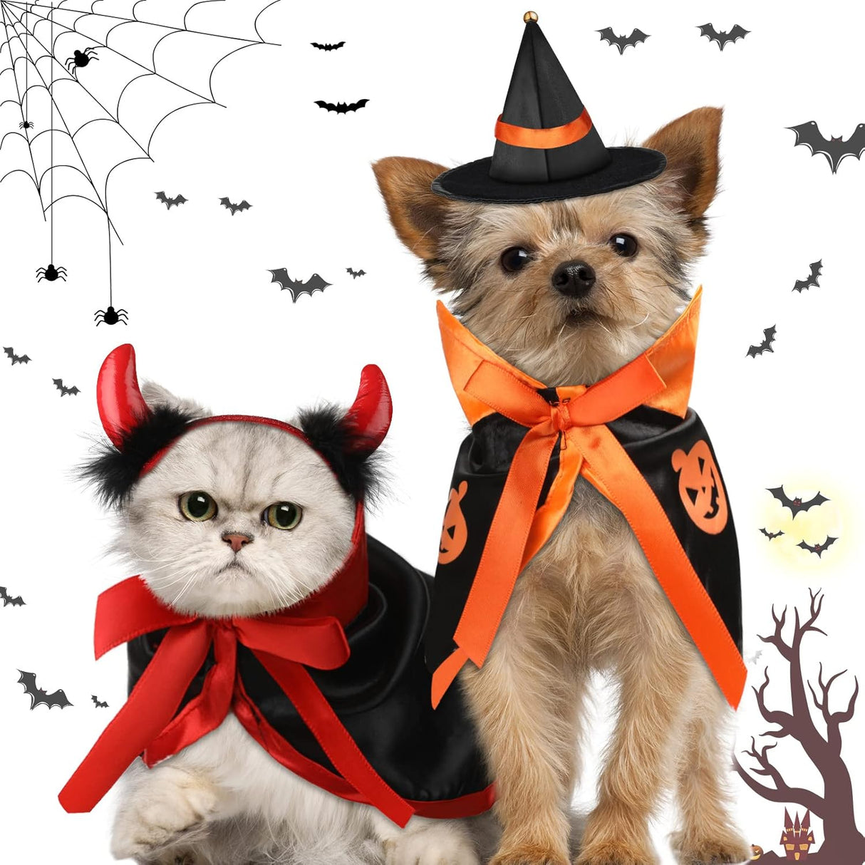 Disfraces 5 piezas de disfraz de Halloween talla única
