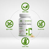 Fibra de cáscara de psyllium complejado con inulina y acacia