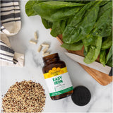 Suplemento de hierro fácil y vegano Country Life Ferrochel 25mg