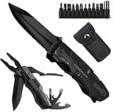 Cuchillo Táctico Multiherramienta de Acero Inoxidable