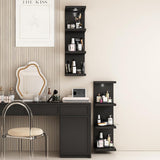 Estante de Pared 4 Niveles, Marca Lack, Con Luz LED Control Remoto