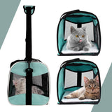 Transportin Suave Aprobado Aerolínea para Gatos y Perros 17x11x11