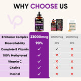 Venture Pal 11-en-1 Complejo Vitamínico Líquido B12, B9, B1, B2, B3, B5, B6, B7