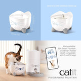 Comederos y Bebederos o Fuente para beber gatos blanco