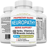 Suplemento Soporte de neuropatía vitaminas, minerale