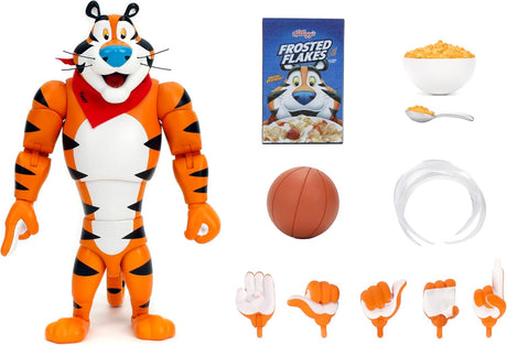 Figura de Acción Tony The Tiger Frosted Flakes 6, Alta Articulación