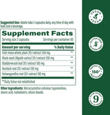 MegaFood Sea Moss Complex - 7000mg, Black Seed, Ashwagandha, 120 cápsulas