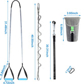Bandas Elásticas de entrenamiento SERENELIFE SLGYMBAR100BL