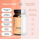 Multivitaminas Veganas Future Kind, Omega 3, B12, 60 Softgels