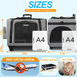 Transportín Extra Grande con Ruedas Petskd para Mascotas