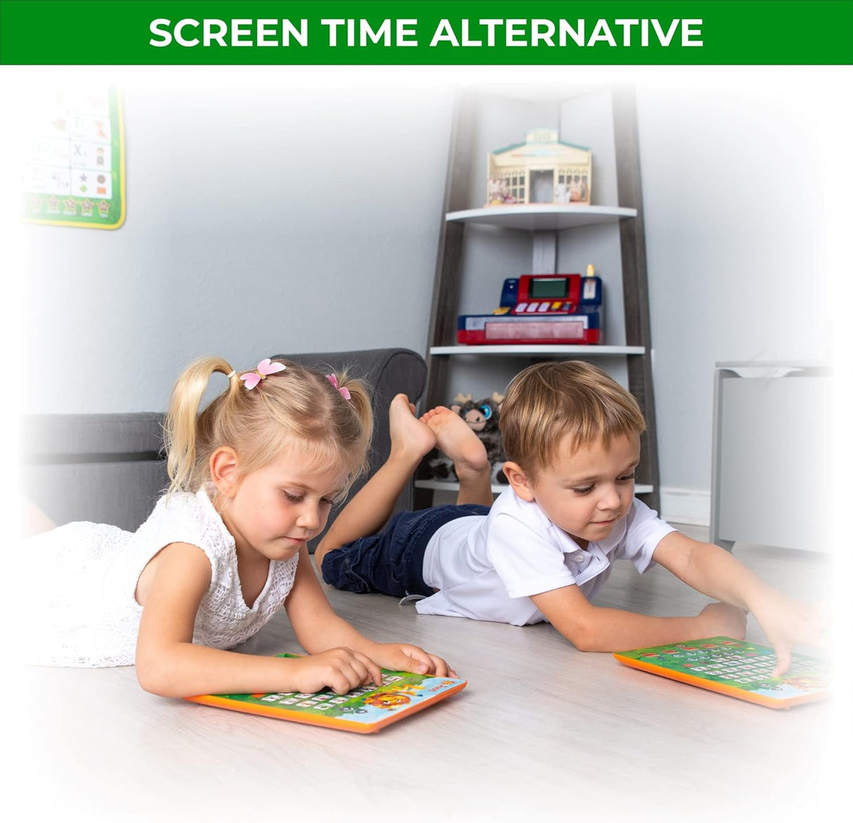 Tablet Interactiva Just Smarty para Aprender Letras y Números
