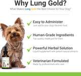 Vitaminas Soporte de respiración natural para caninos