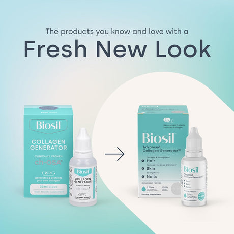 Biosil Collagen Booster, suplemento de colágeno, 60 días