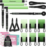 Kit de barra de pilates, multifuncional, bandas de resistencia