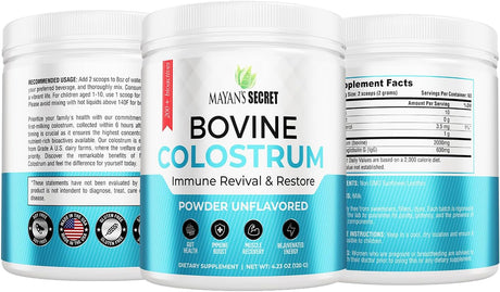 Polvo de Calostro Graso - Salud Digestiva y Recuperación