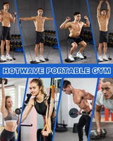 Tablero de Flexiones HOTWAVE, portátil 20 en 1, modelo patentado