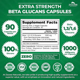 Suplementos Alimenticios contenido de glucano 90 cápsulas
