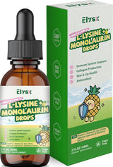 L-Lysina Monolaurina Líquido Suplemento 1000mg, Inmuno 2FL OZ