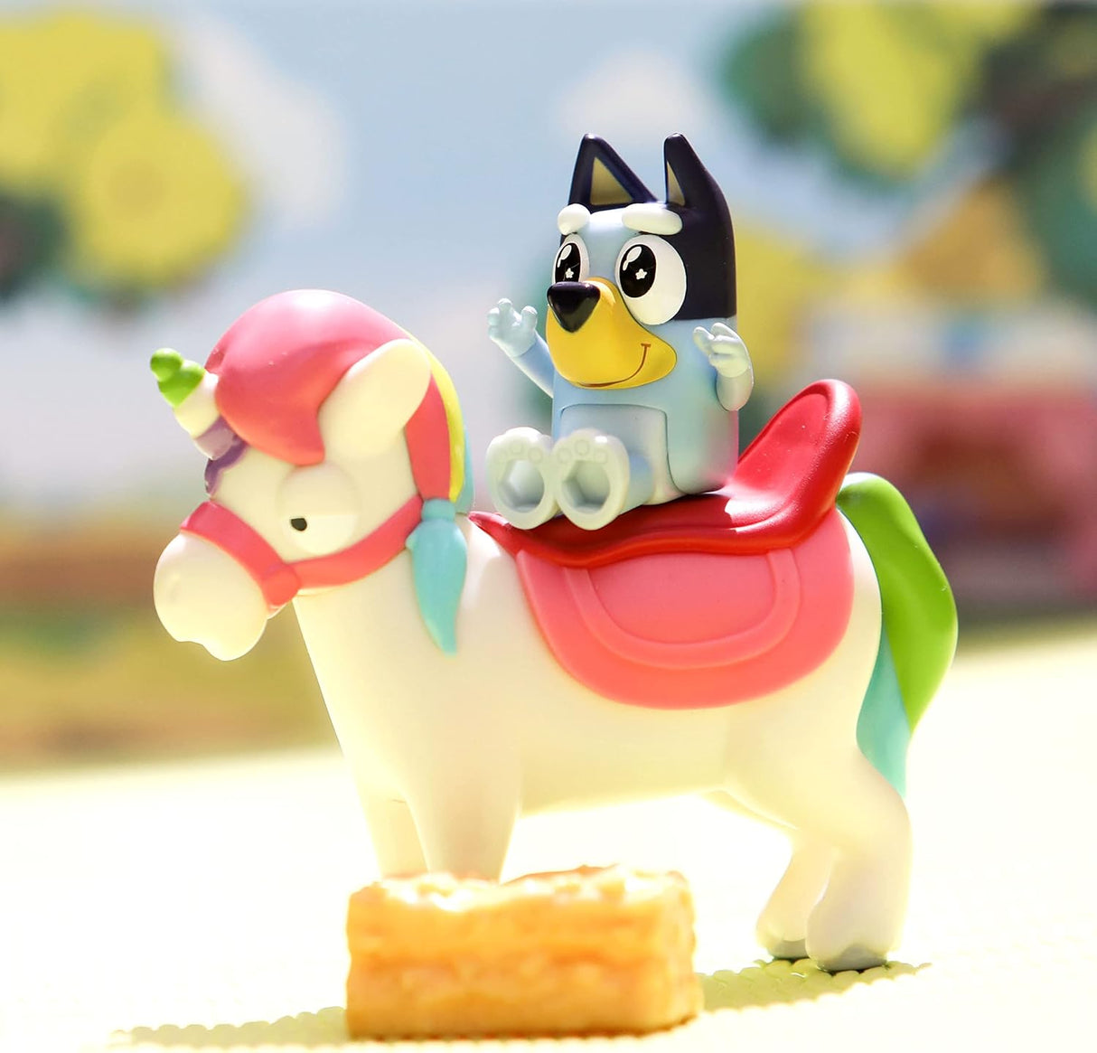 Figura articulada Unipony, Bluey, 2.5-3 pulgadas, juguete