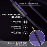 Auriculares LORELEI X6 con micrófono, ligeros y plegables