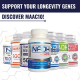 Suplemento Nicotinamida Riboside 1000mg porción 120 cápsulas