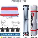 Tienda de campaña desplegable duradera con bolsa enrollable