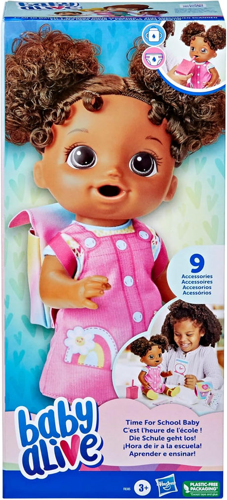BabyAliveTimeParaEscuelaSetDeDoll,ExclusivoAmazon