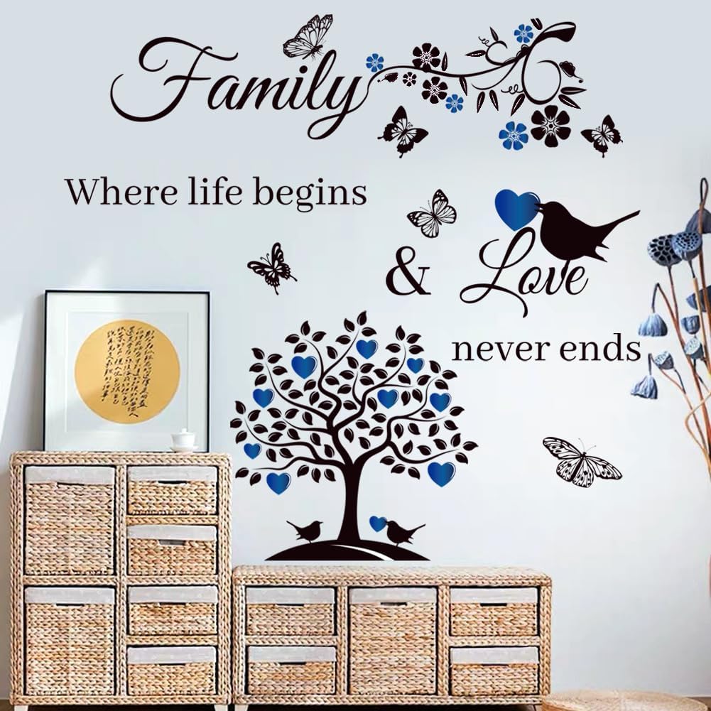 Vinilos Decorativos Familia - Citas Inspiradoras para Hogar