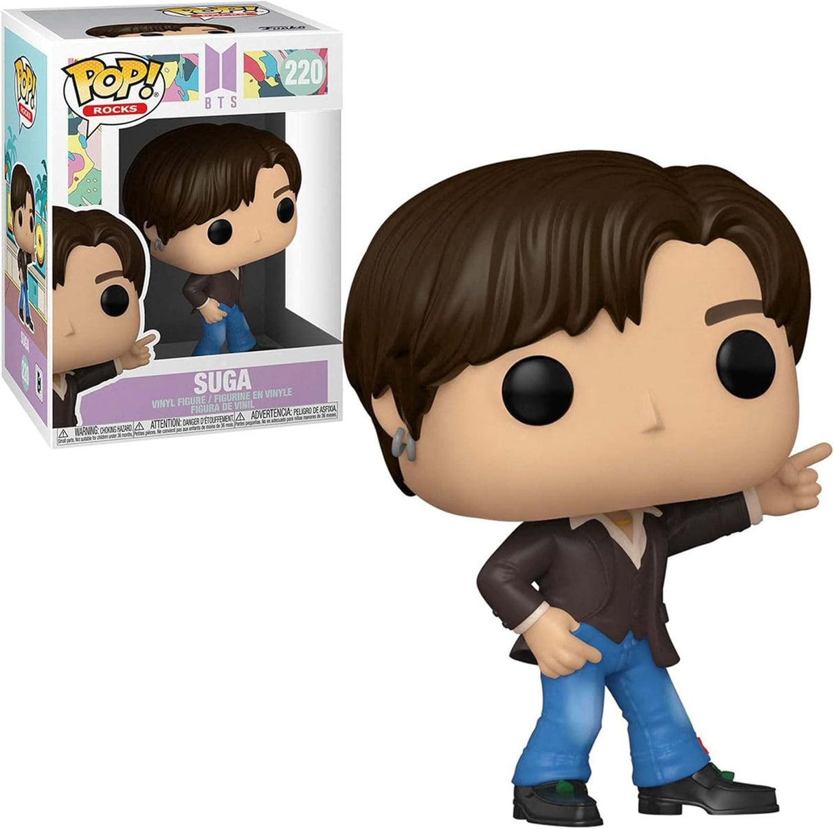 Funko POP Rocks: BTS - Suga - Dynamite - Figura Coleccionable