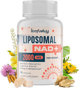 Suplemento NAD+ Liposomal 2000MG, Energía y Claridad, 90 Caps