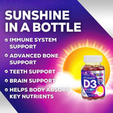 Gomas de Vitamina D3 Extra Fuerte 5000 IU - Suplemento 120 Uds