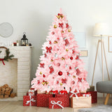 Árbol de Navidad Artificial SUNCROWN 6ft Flocked Premium 1000 Ramas