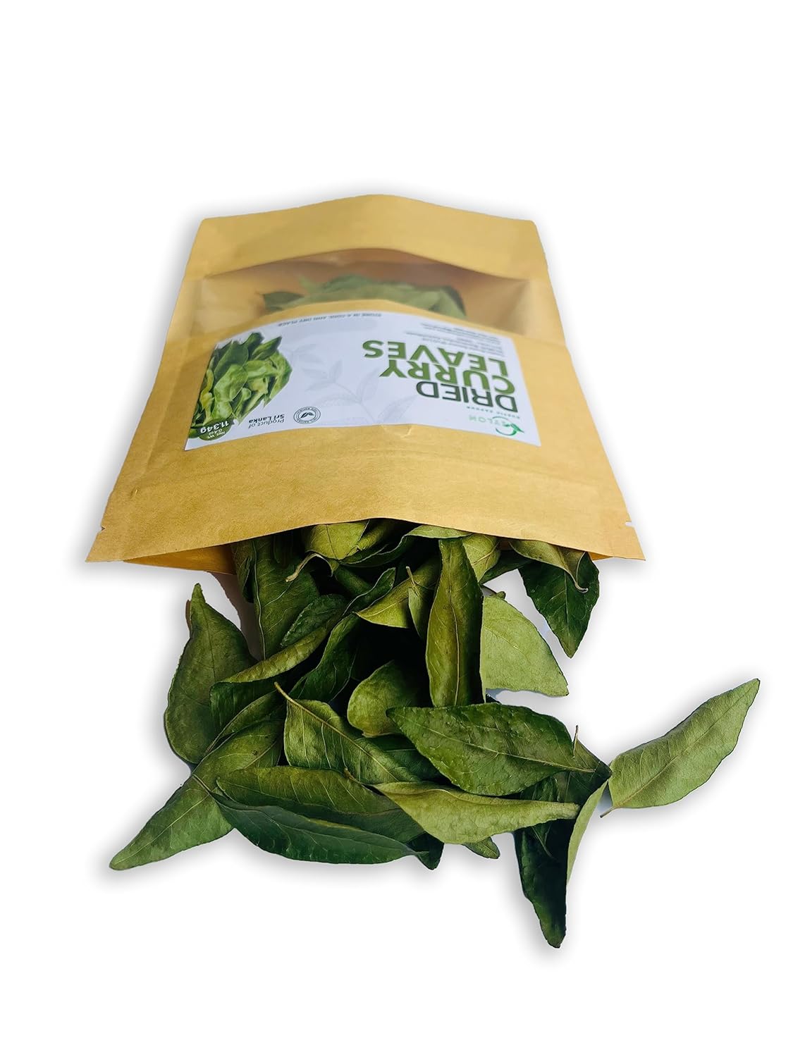 Hojas de Curry Secas Orgánicas 0.4 Oz - Sabor Distintivo