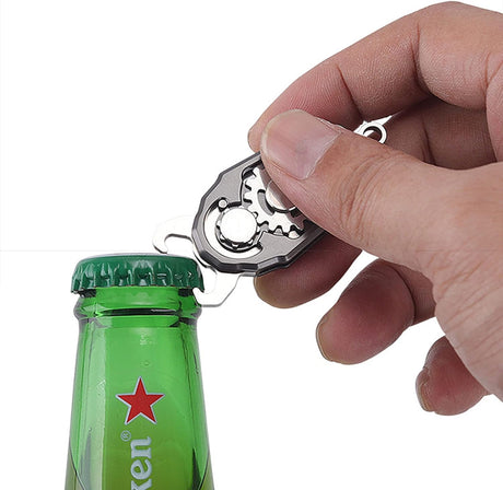 Cuchillo plegable de acero inoxidable con bolsillo EDC