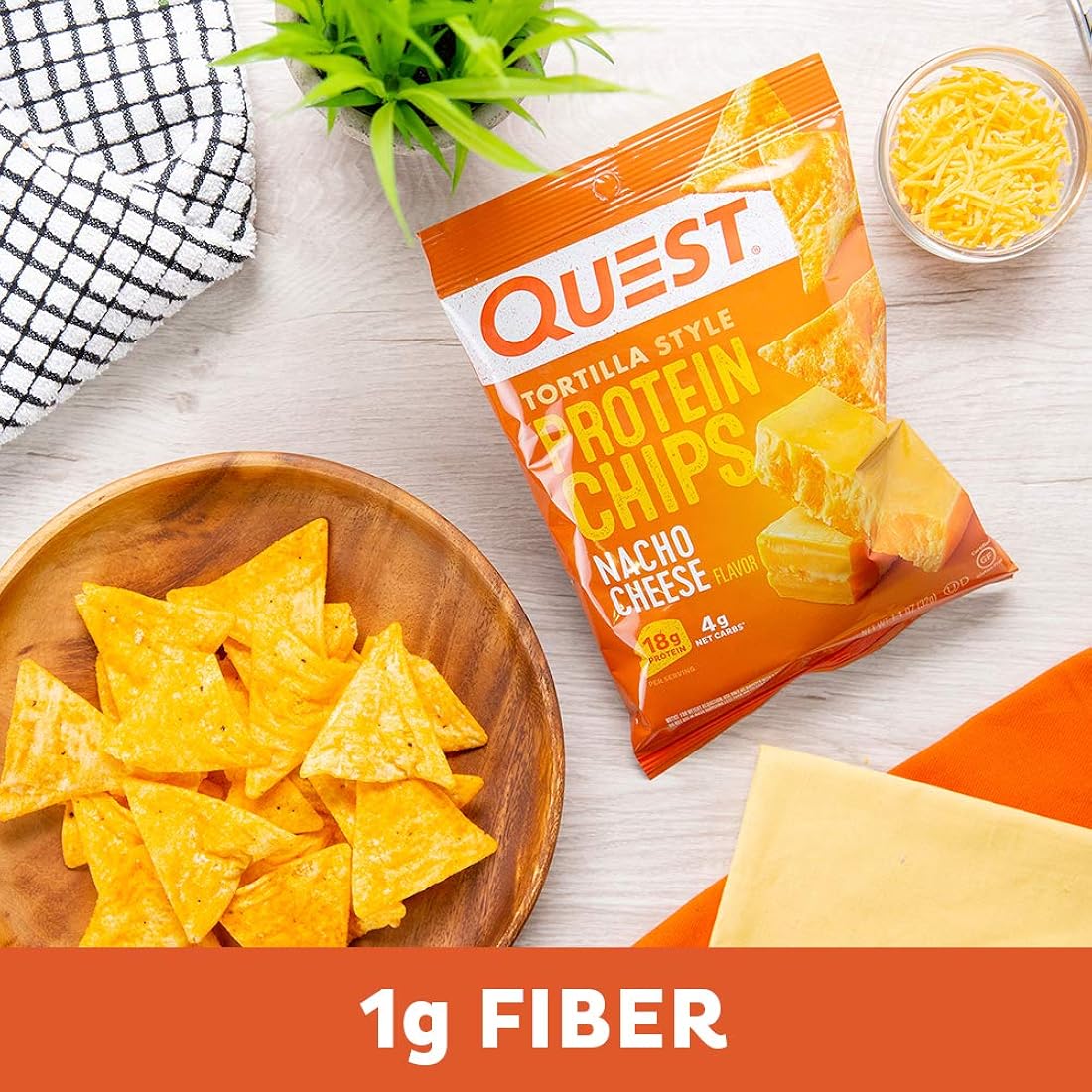 Suplementos alimenticio Chips de proteína (paquete de 12)
