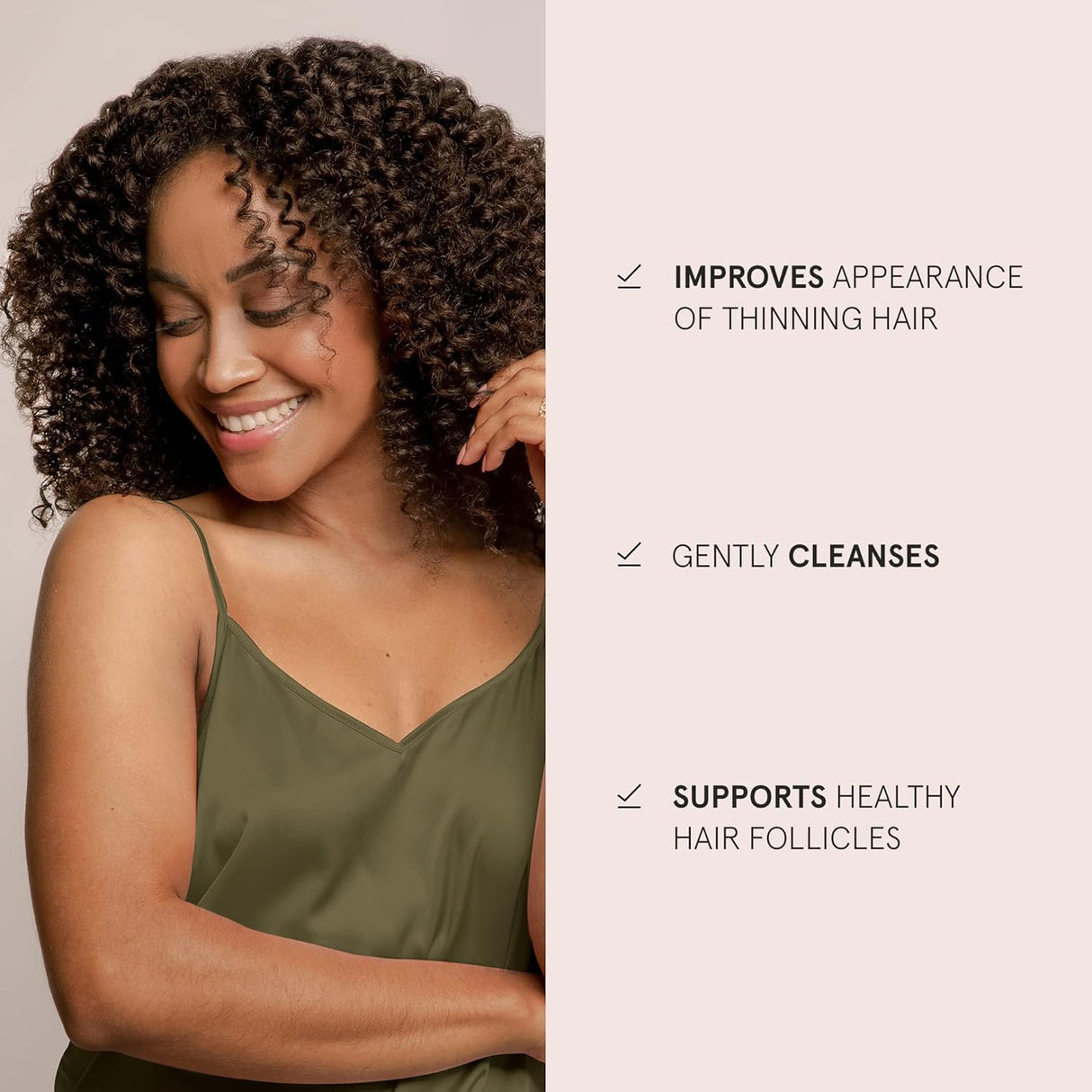 Shampoo 10.14 fl oz - Mejora la apariencia para adelgazar