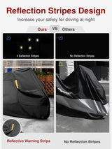Funda de Bicicleta Exterior Impermeable con Agujero para Candado