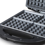 Waflera 4 rebanadas CC-WF4400, máquina de desayuno eléctrica